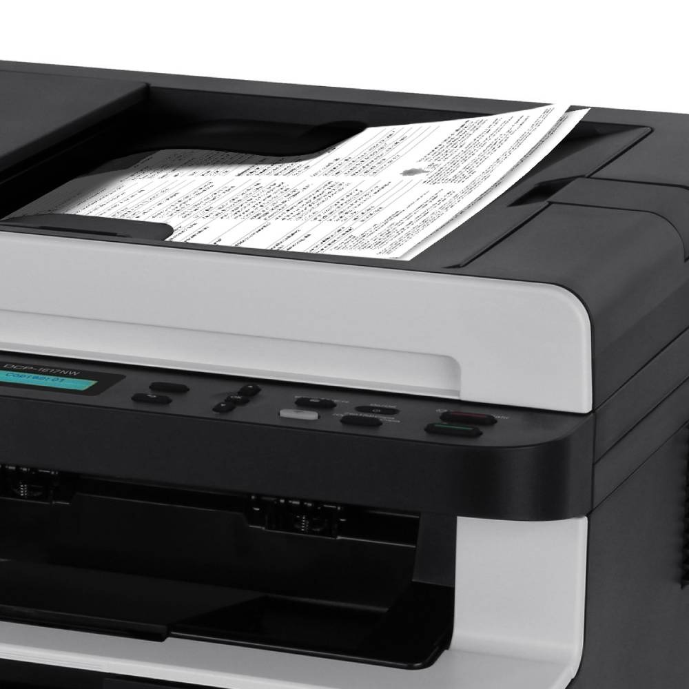 Impresora Multifuncional Laser Brother DCP1617NW Wi-Fi 