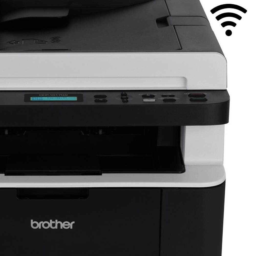 Impresora Multifuncional Laser Brother DCP1617NW Wi-Fi 