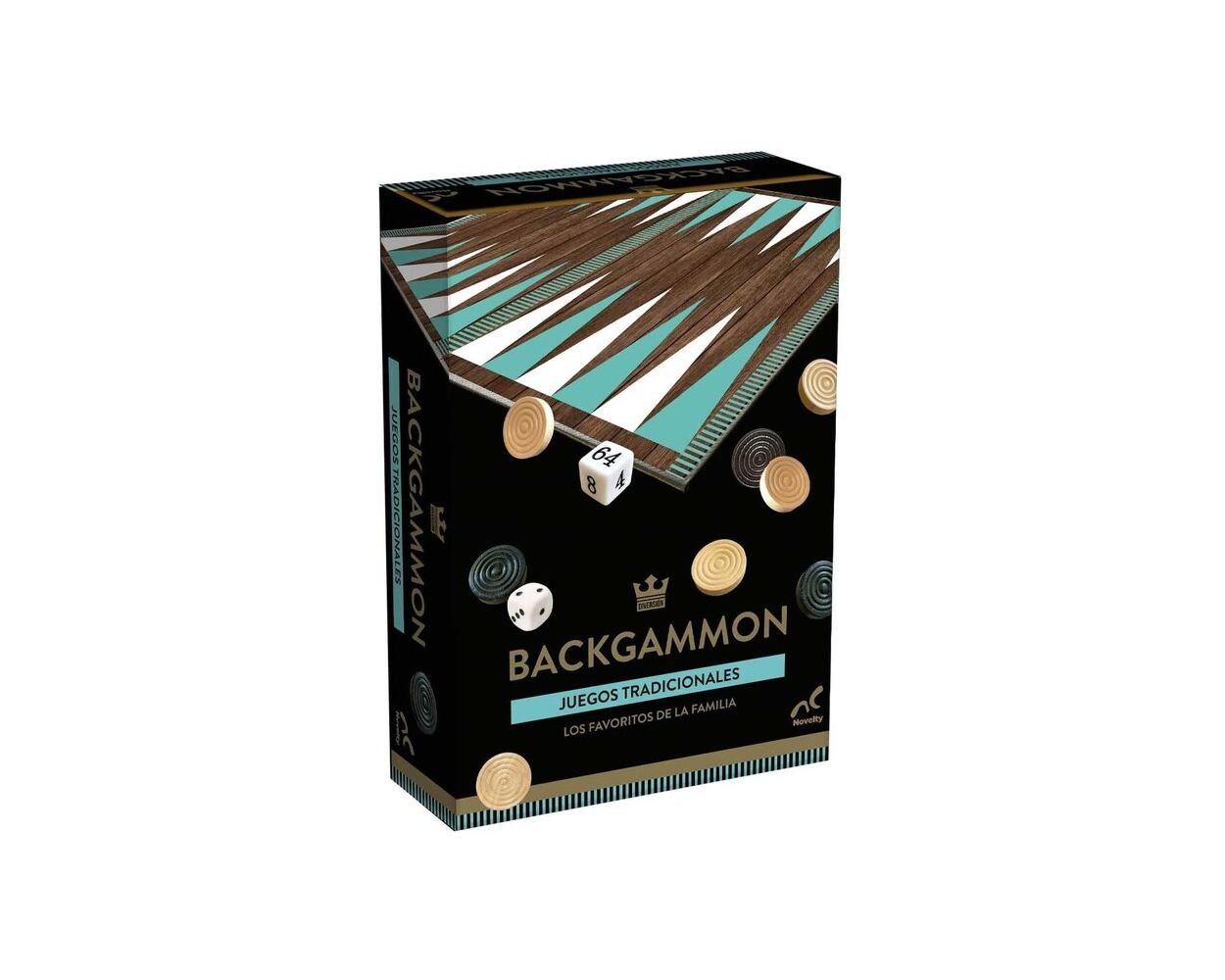  Backgammon Clásico Novelty