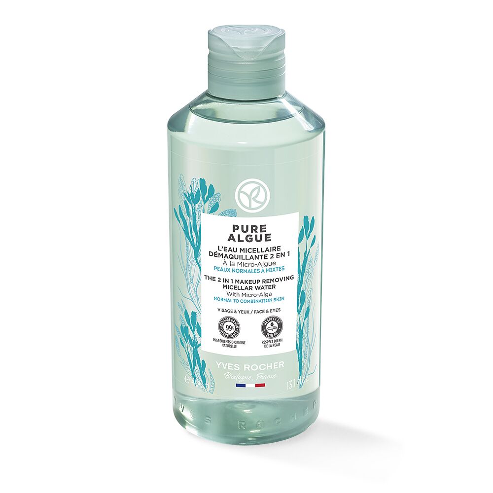 Agua Micelar Yves Rocher Pure Algue 400ml