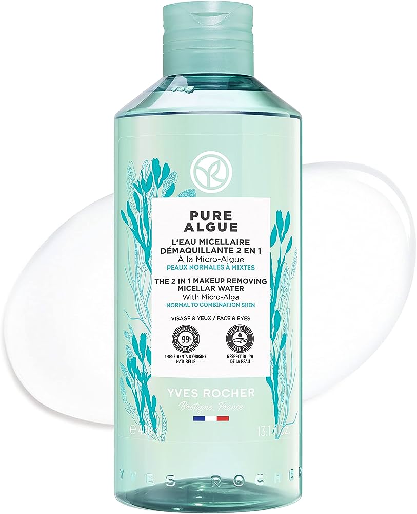 Agua Micelar Yves Rocher Pure Algue 400ml