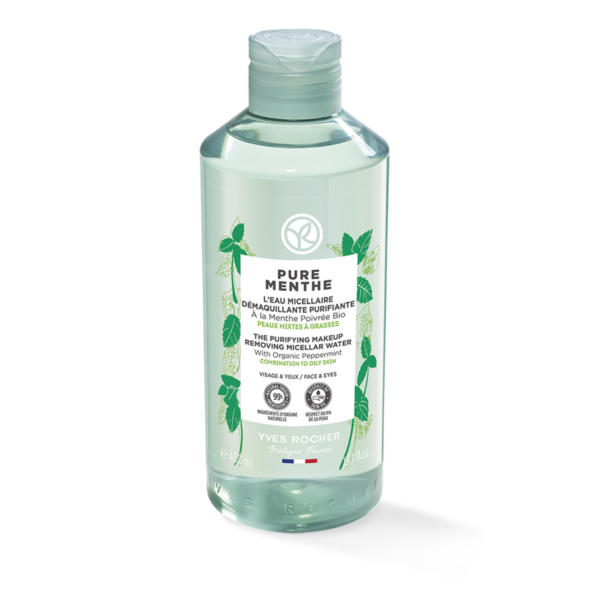 Agua Micelar Yves Rocher Pure Menthe 400ml