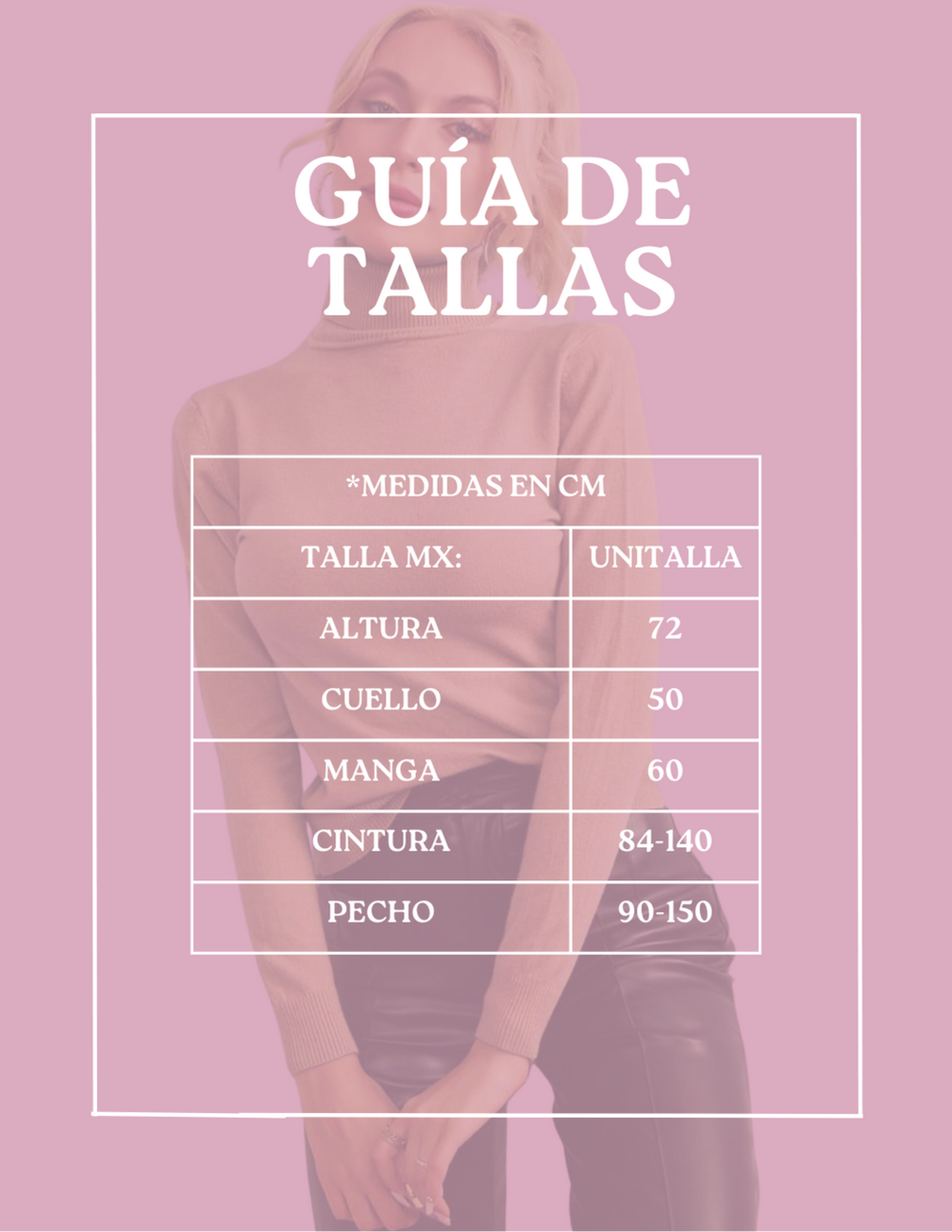 Suéter De Mujer Cuello Alto Suéteres De Dama Cuello Tortuga