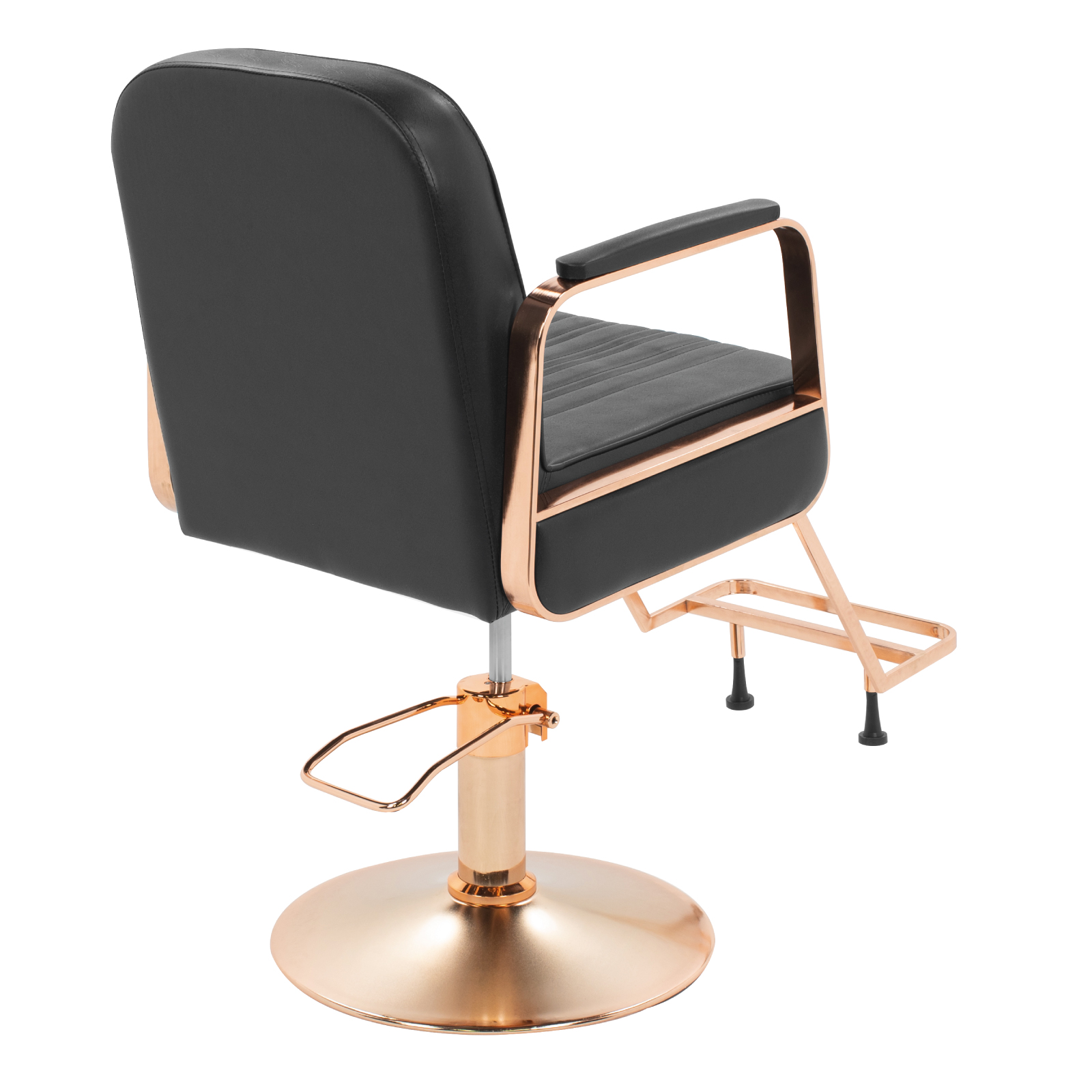 Silla Premium de Barberia Onof  Asiento Giratorio 360 Grados Altura Ajustable Base Redonda