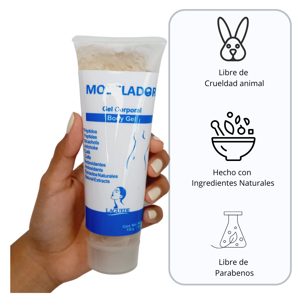 Gel Modelador Tonificante Corporal Y Jabón de Romero Laguede 2 Kits