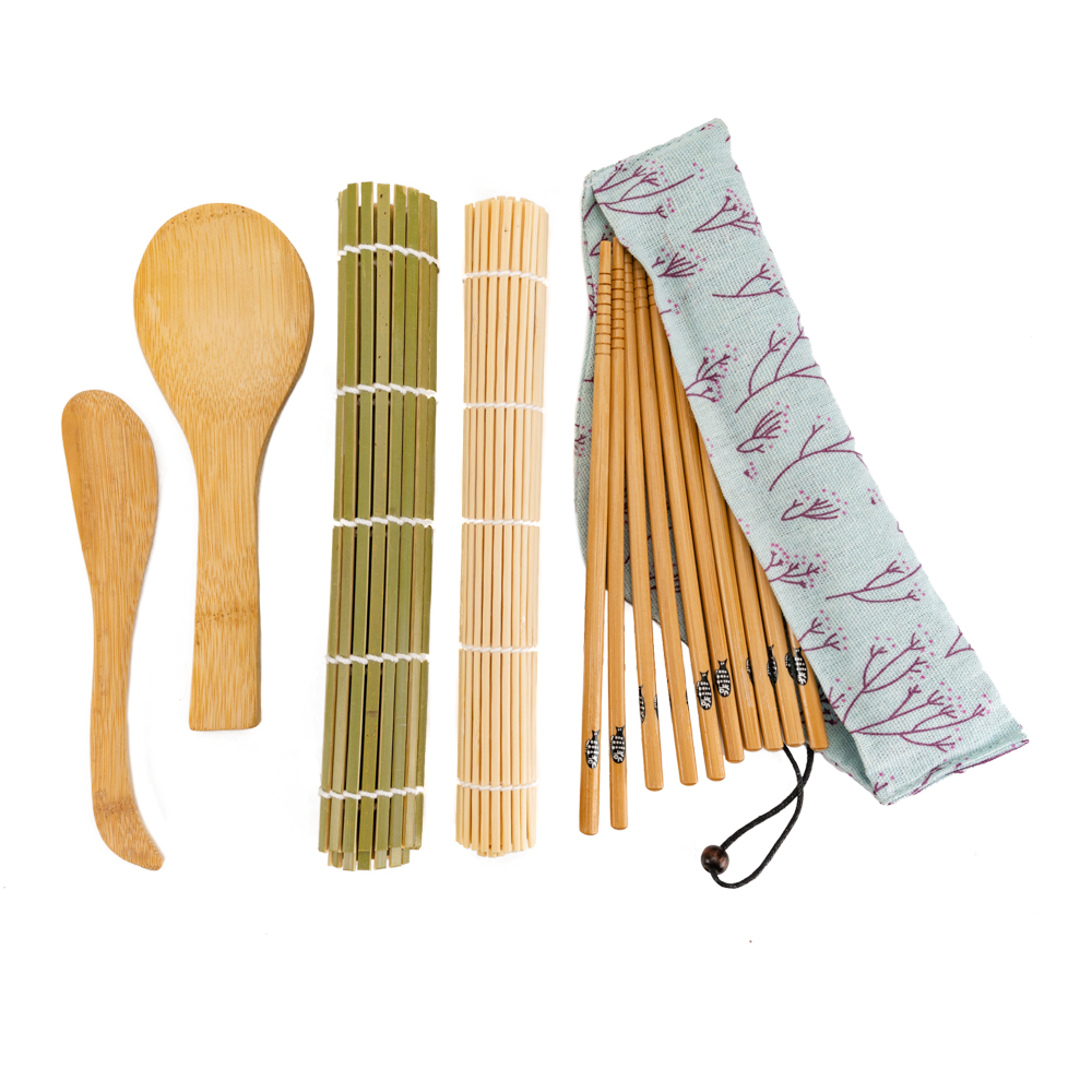 Kit para preparar sushi