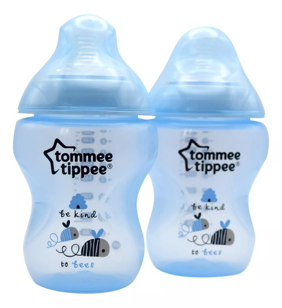 Set 2 Biberones Decorados Anticólico Tommee Tippee 0m+