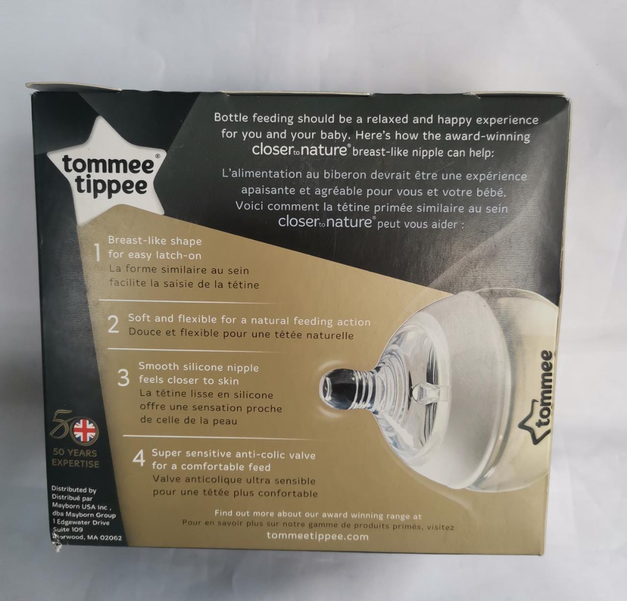 Set 2 Biberones Decorados Anticólico Tommee Tippee 0m+