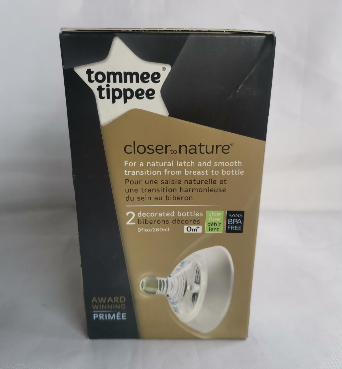 Set 2 Biberones Decorados Anticólico Tommee Tippee 0m+