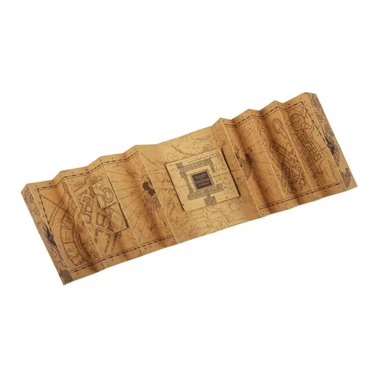 Libreta Harry Potter Mapa Del Merodeador, Incluye Mapa