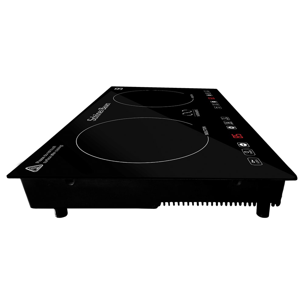 Parrilla de Induccion Schönes Bauen NUREMBERG 2 Zonas Empotrable 120 V 27"
