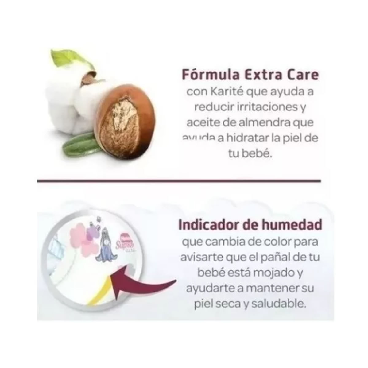 Pañales Huggies Supreme Etapa 2, 120 pzs