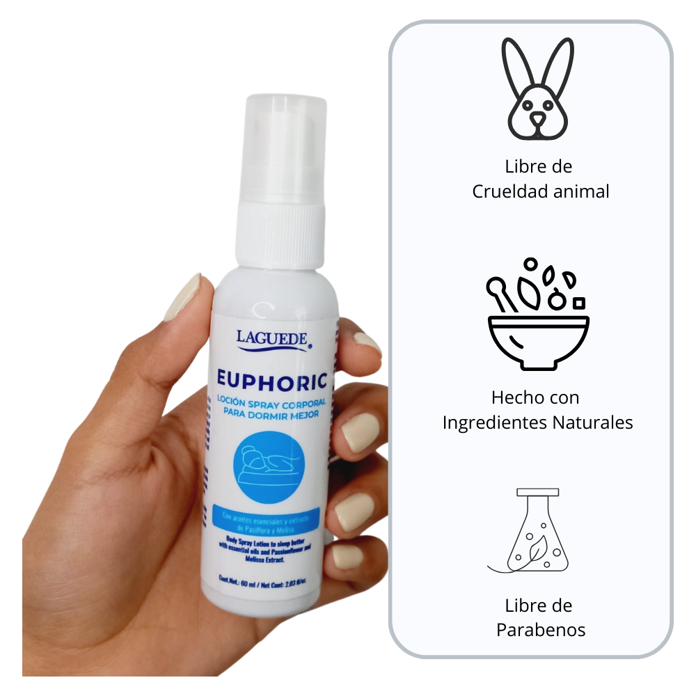 Aromaterapia Natural en Spray para Dormir Mejor Laguede