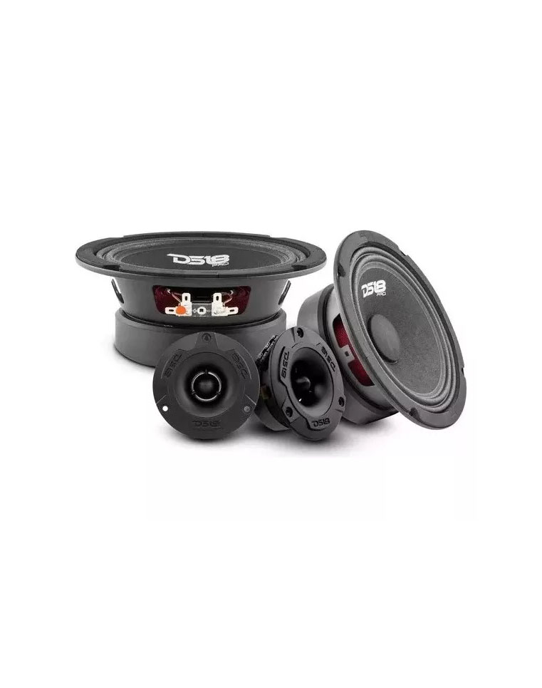 Set De Medios Ds18 Pro-gm6.4pk Gran Calidad Y Potencia.