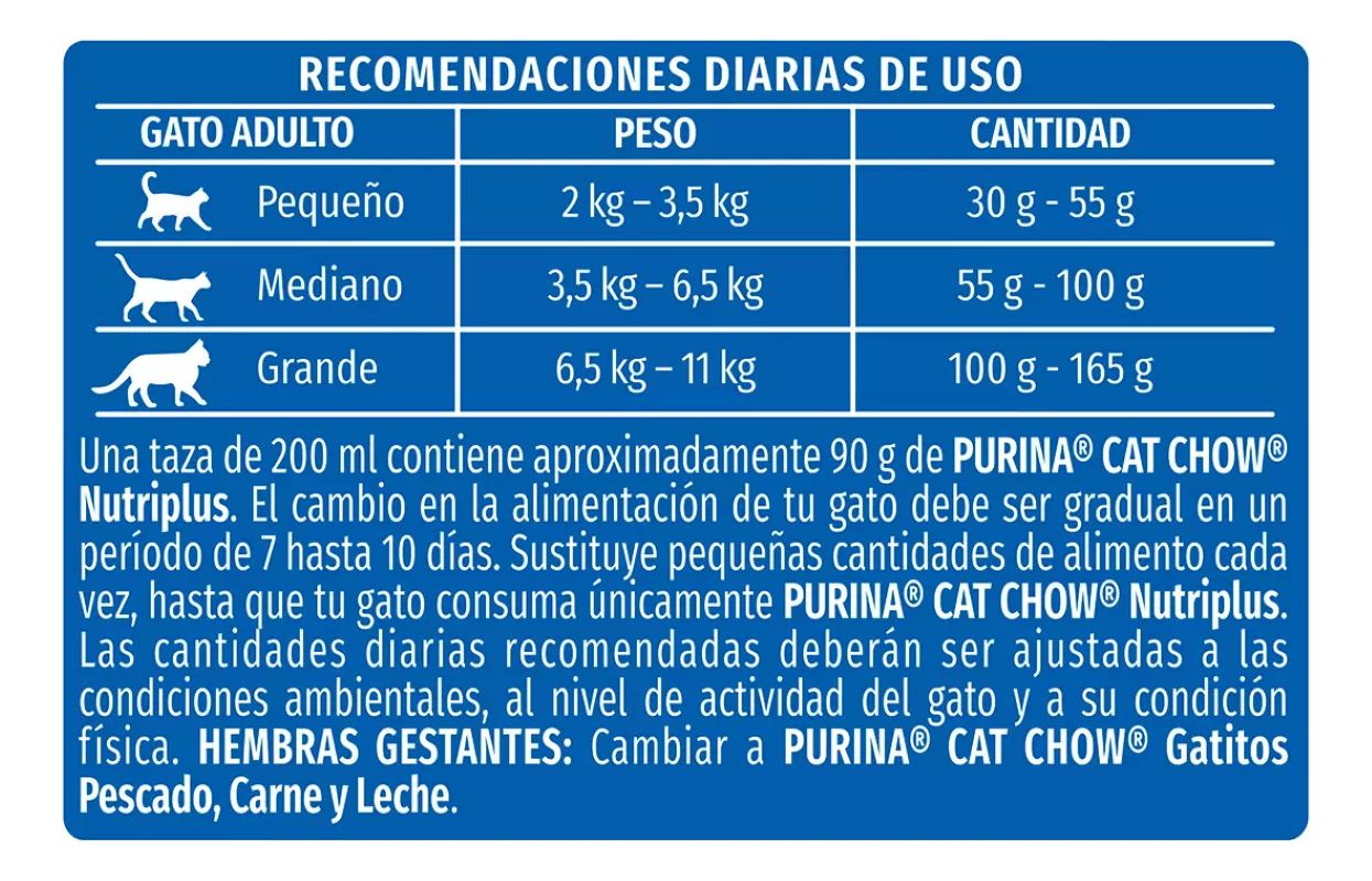 Alimento para Gatos Cat Chow 567903 Nutriplus 9 kg