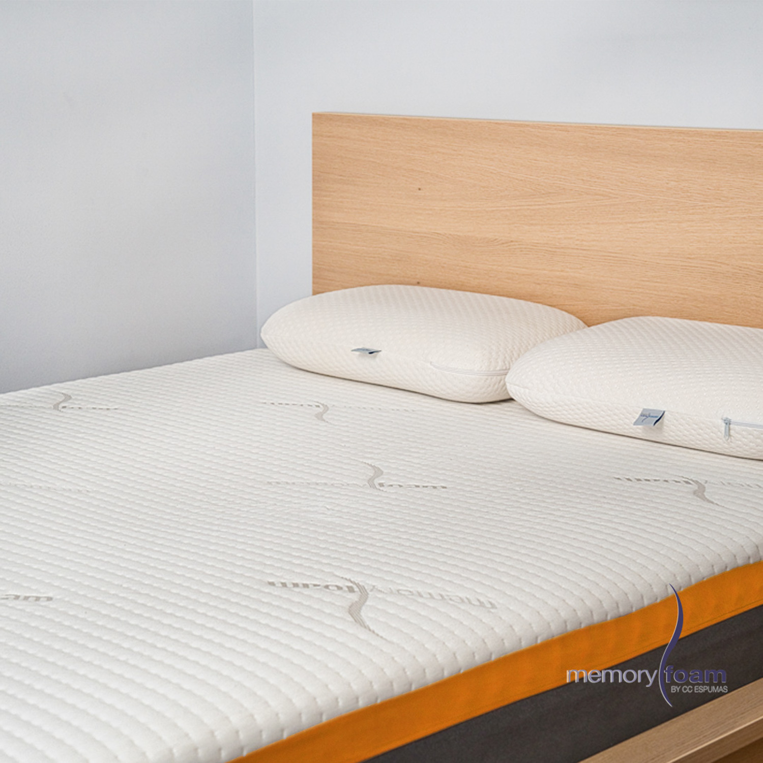 MEMORY FOAM Colchón Better Individual 7 cm de Memory Foam Firmeza Suave Media.