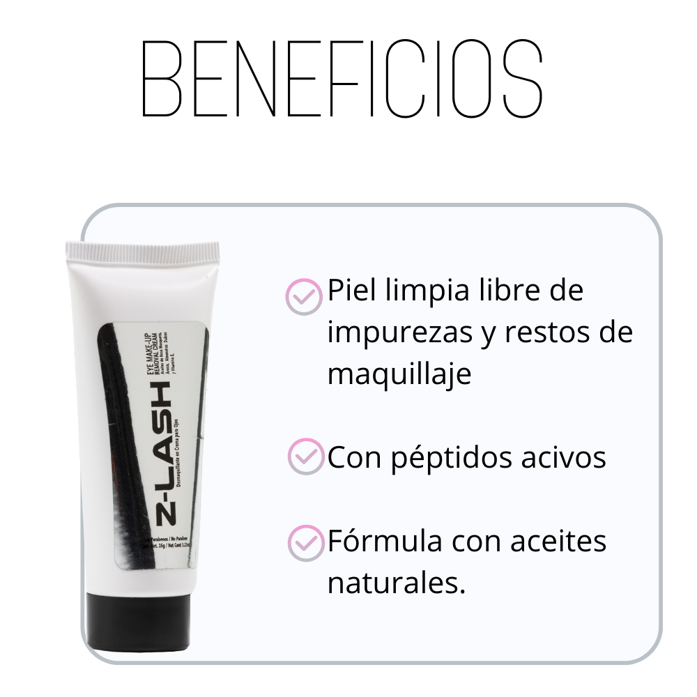 Desmaquillante para Ojos en Crema Z-LASH de Laguede