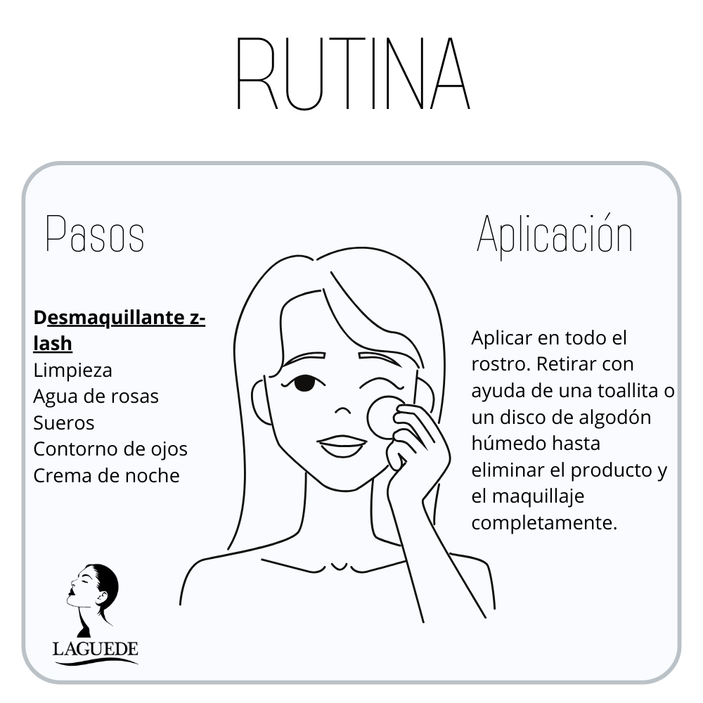 Desmaquillante para Ojos en Crema Z-LASH de Laguede