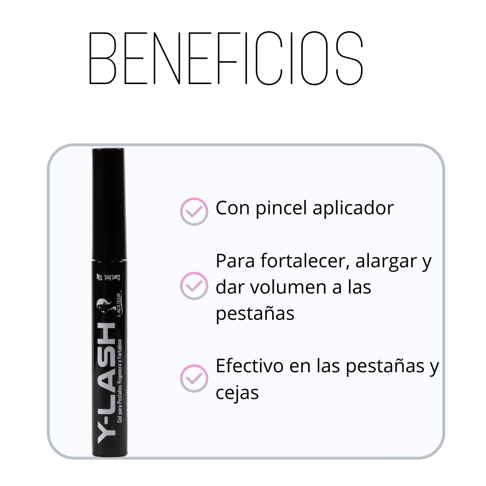 Tratamiento Natural para Crecimiento de Pestañas Y Cejas Y-LASH .