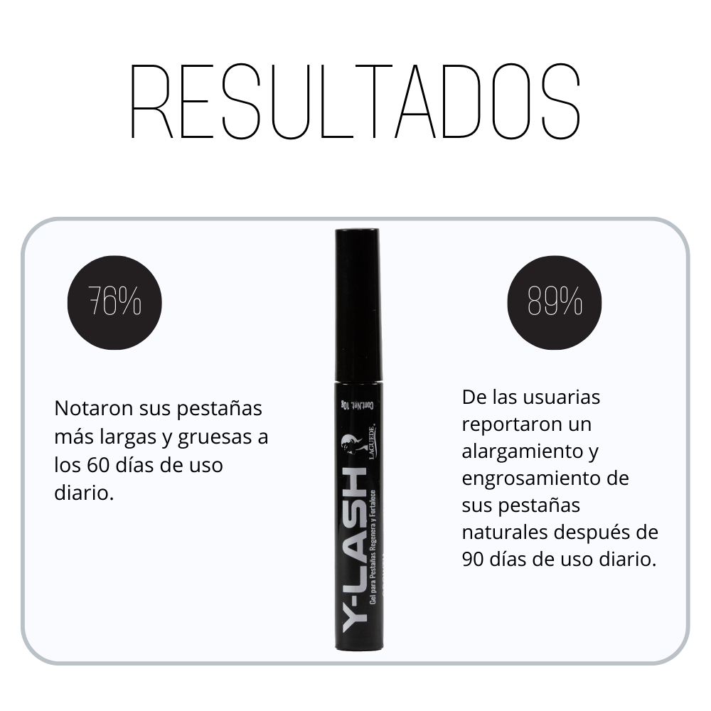 Tratamiento Natural para Crecimiento de Pestañas Y Cejas Y-LASH .