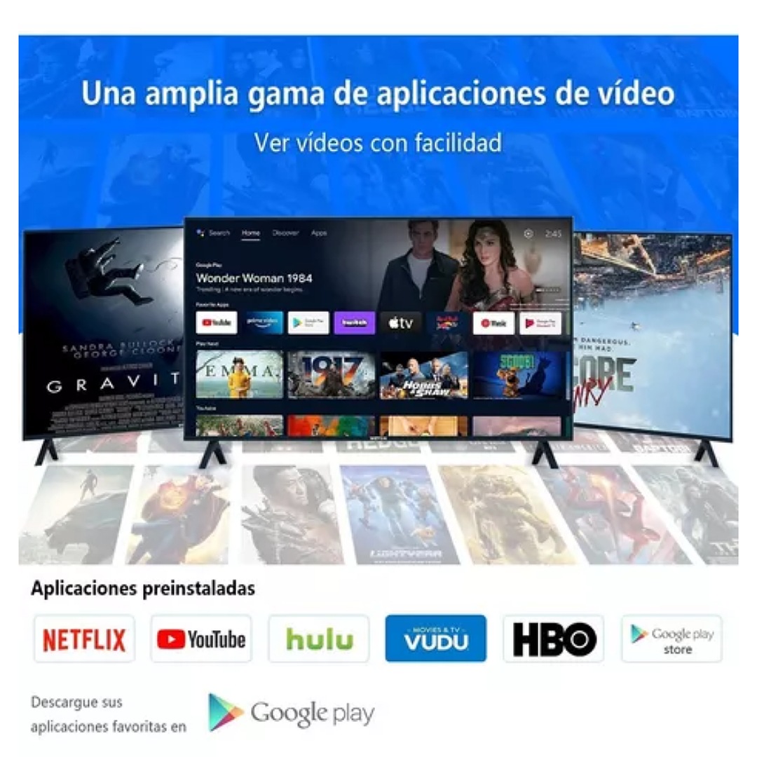 Smart TV Weyon 43WDSNMX Android TV Full HD 43" MÁS VENDIDO7º en