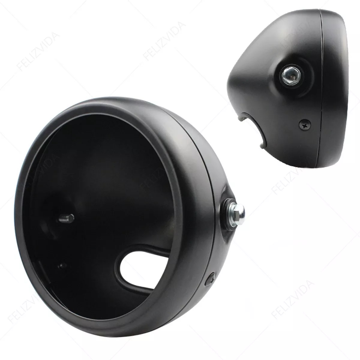 Carcasa Faro Delantero Moto 5.75 Pulgadas Soportes/bases