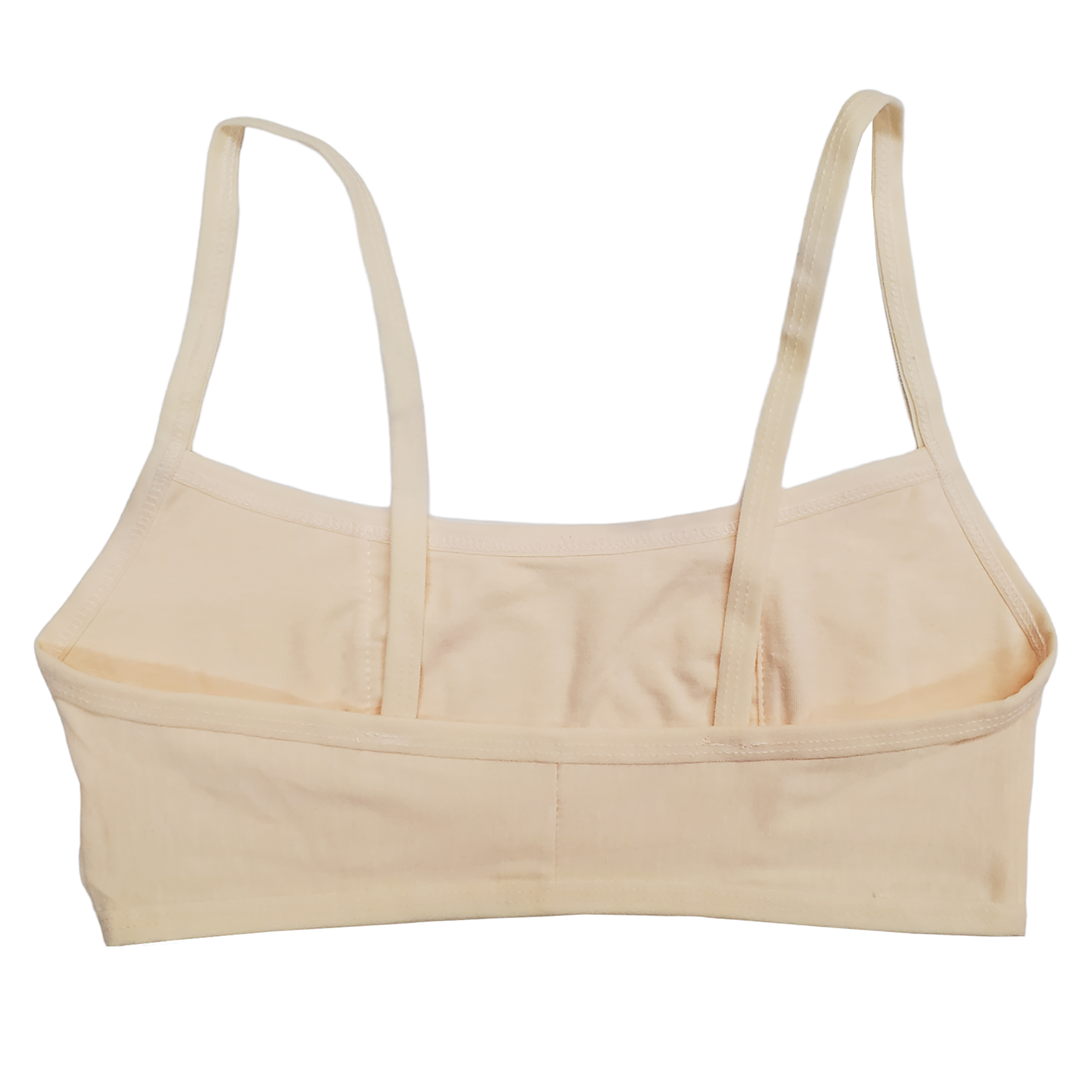 Top Corpiño De Algodón Tirante Delgado Adolescentes 6pz