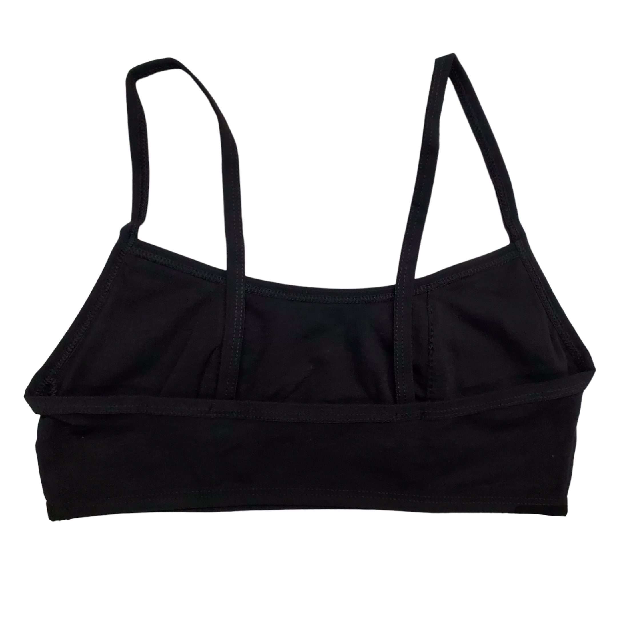 Top Corpiño De Algodón Tirante Delgado Adolescentes 6pz