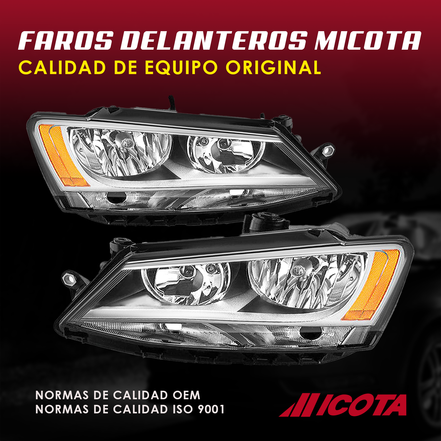 Par 2 Faros Delanteros Para Nissan Tsuru 3 Izquierdo Y Derecho del 2005 al 2017 Ojo Azul
