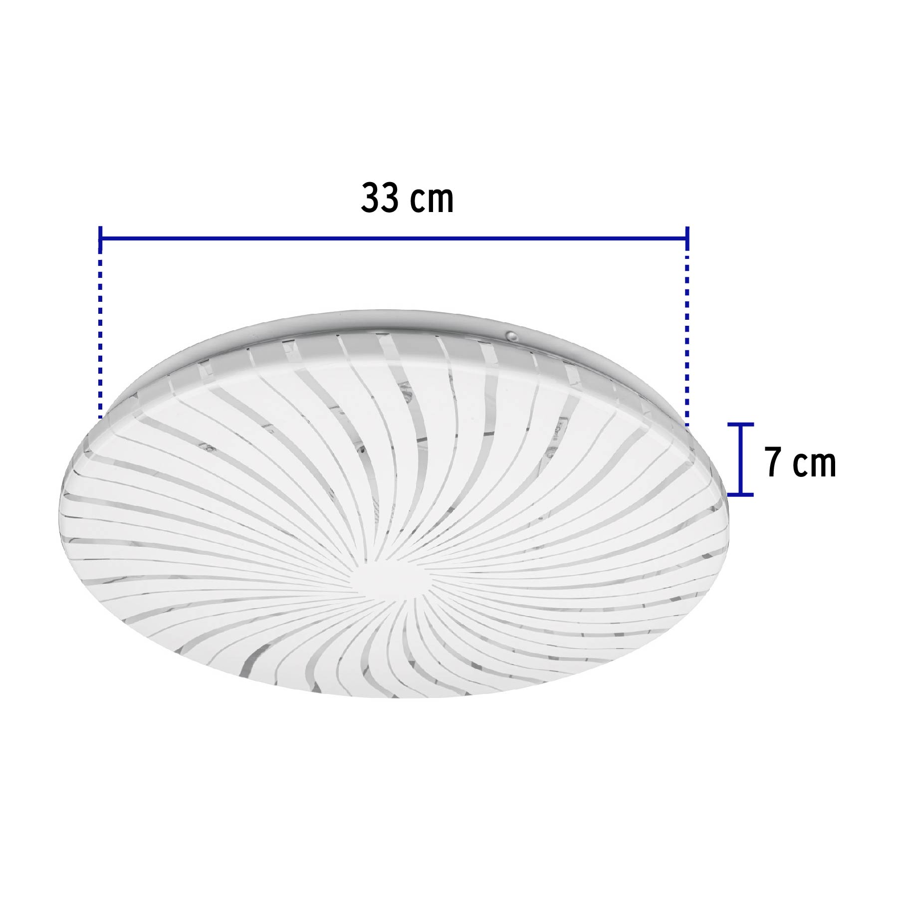 LUMINARIO LED 18 W TIPO PLAFÓN DECORATIVO LUZ DE DÍA VOLTECK BASIC 46017