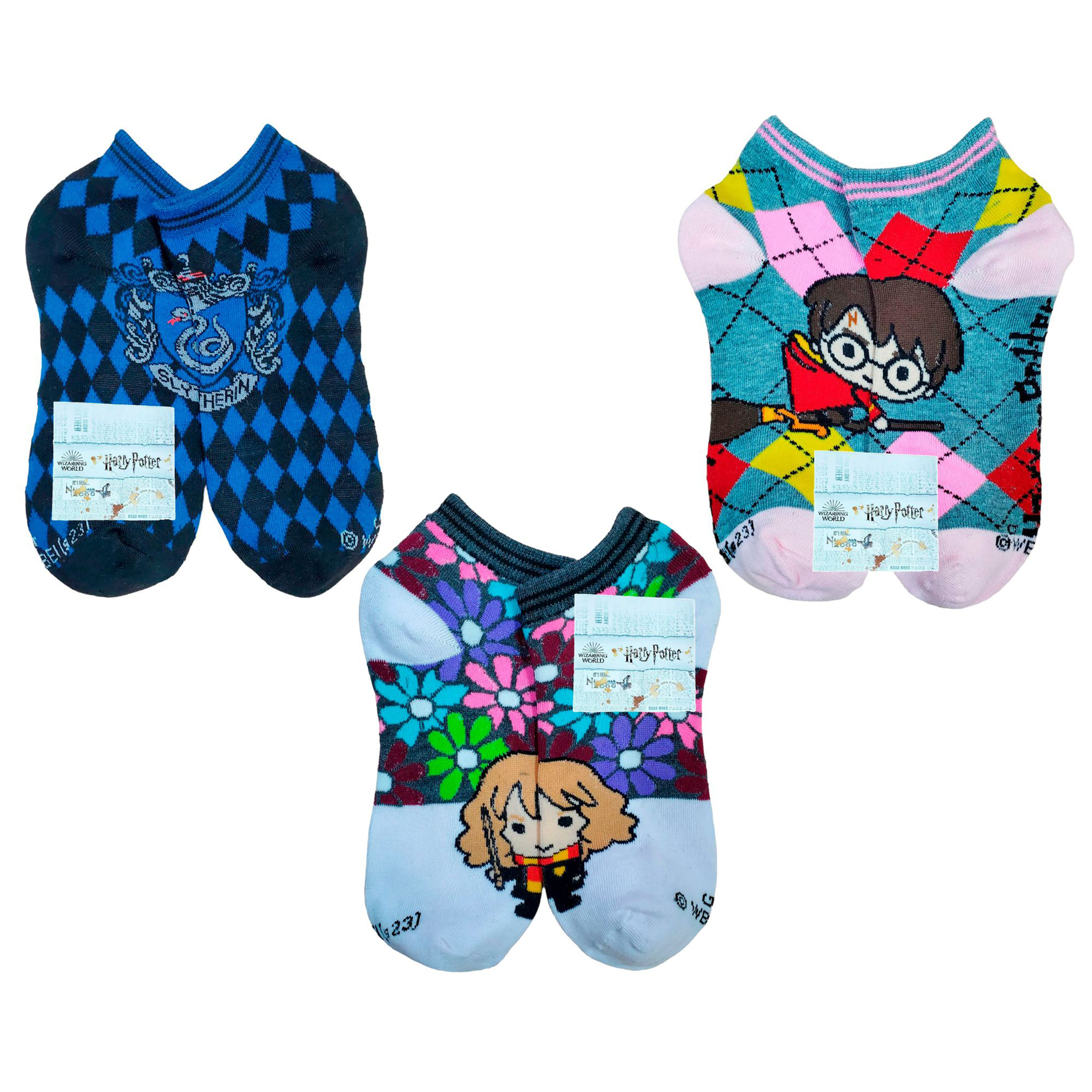 Tines Cortos Harry Potter Unisex 6 Pares