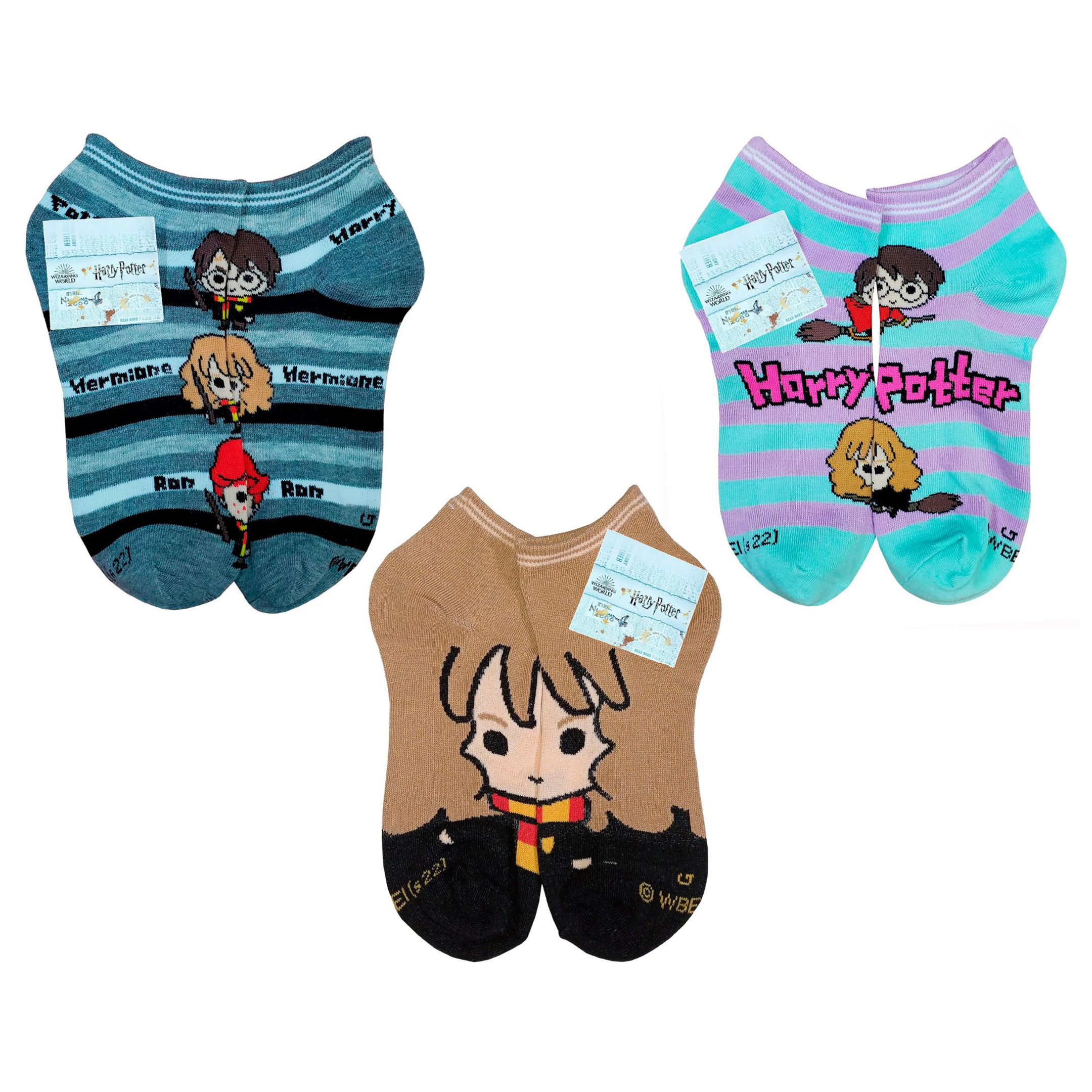 Tines Cortos Harry Potter Unisex 6 Pares