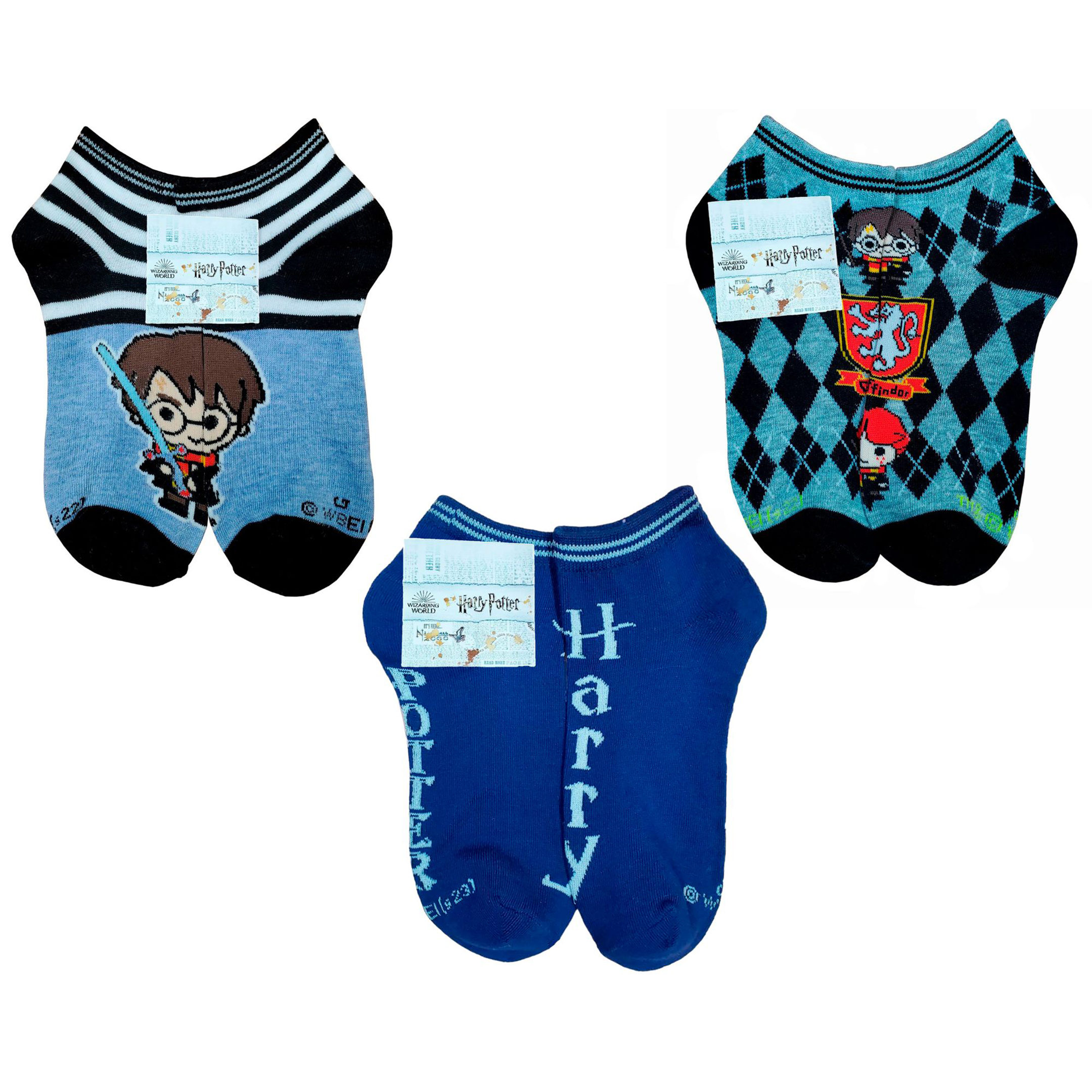 Tines Cortos Harry Potter Unisex 6 Pares
