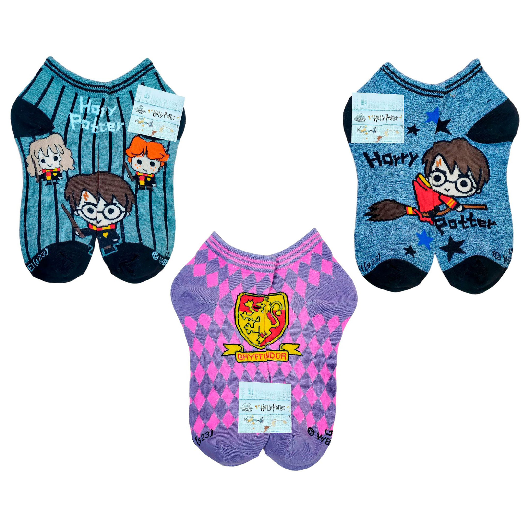 Tines Cortos Harry Potter Unisex 6 Pares