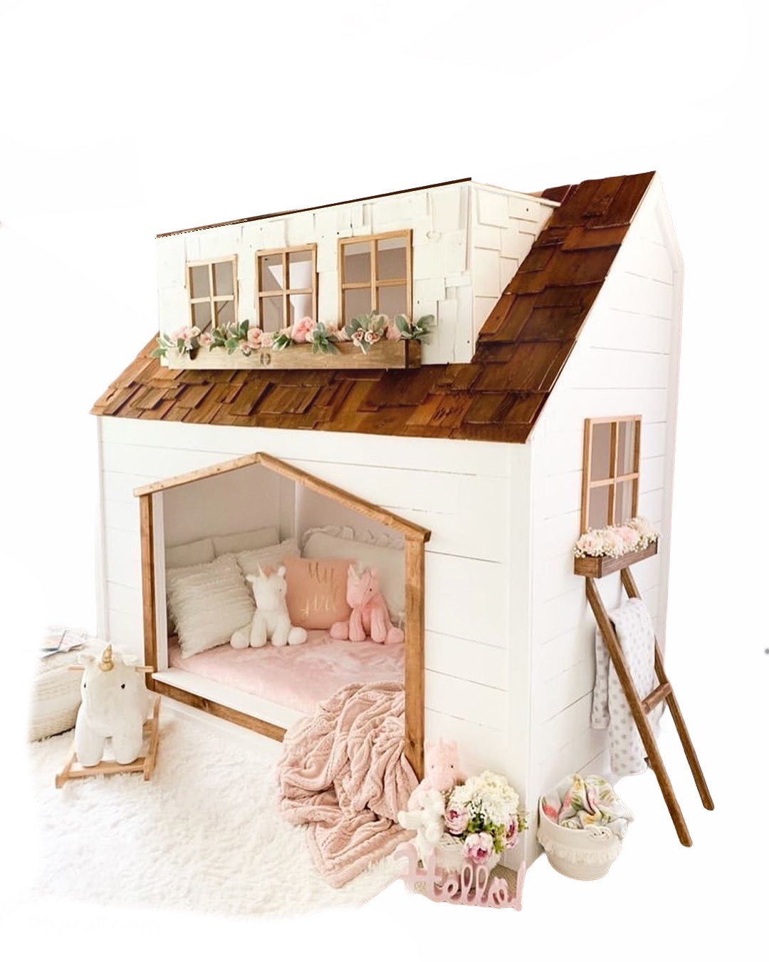 Cama Casita Infantil Nórdica.