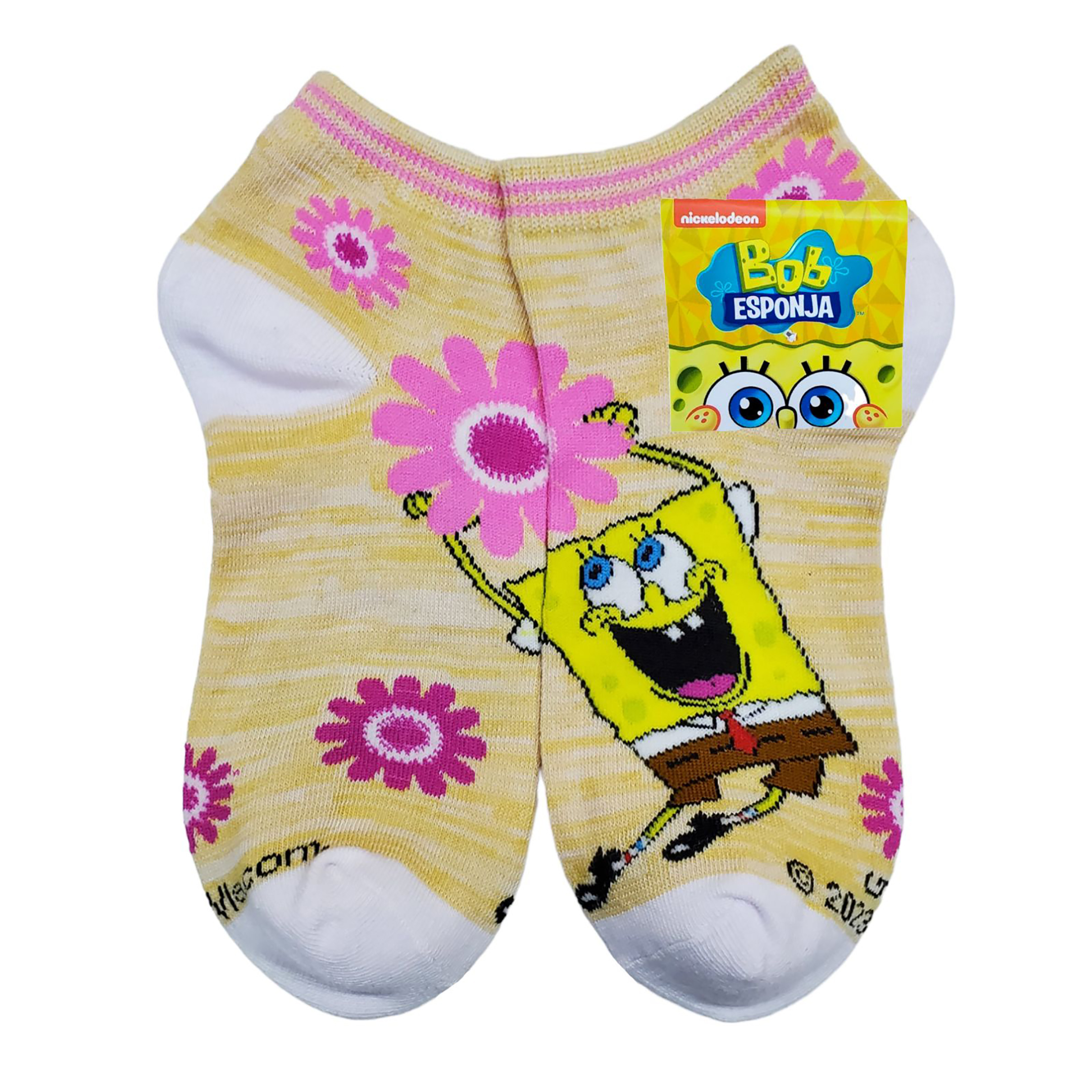 Tines Cortos Bob Esponja Unisex 12 Pares