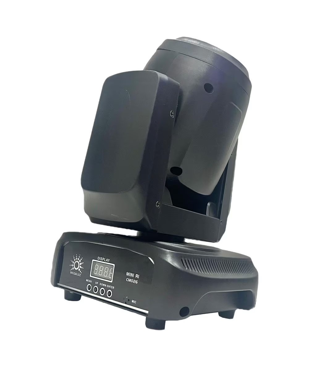 Cabezas Moviles MEGALUZ MINI R1 90w 2 Pzas + Case