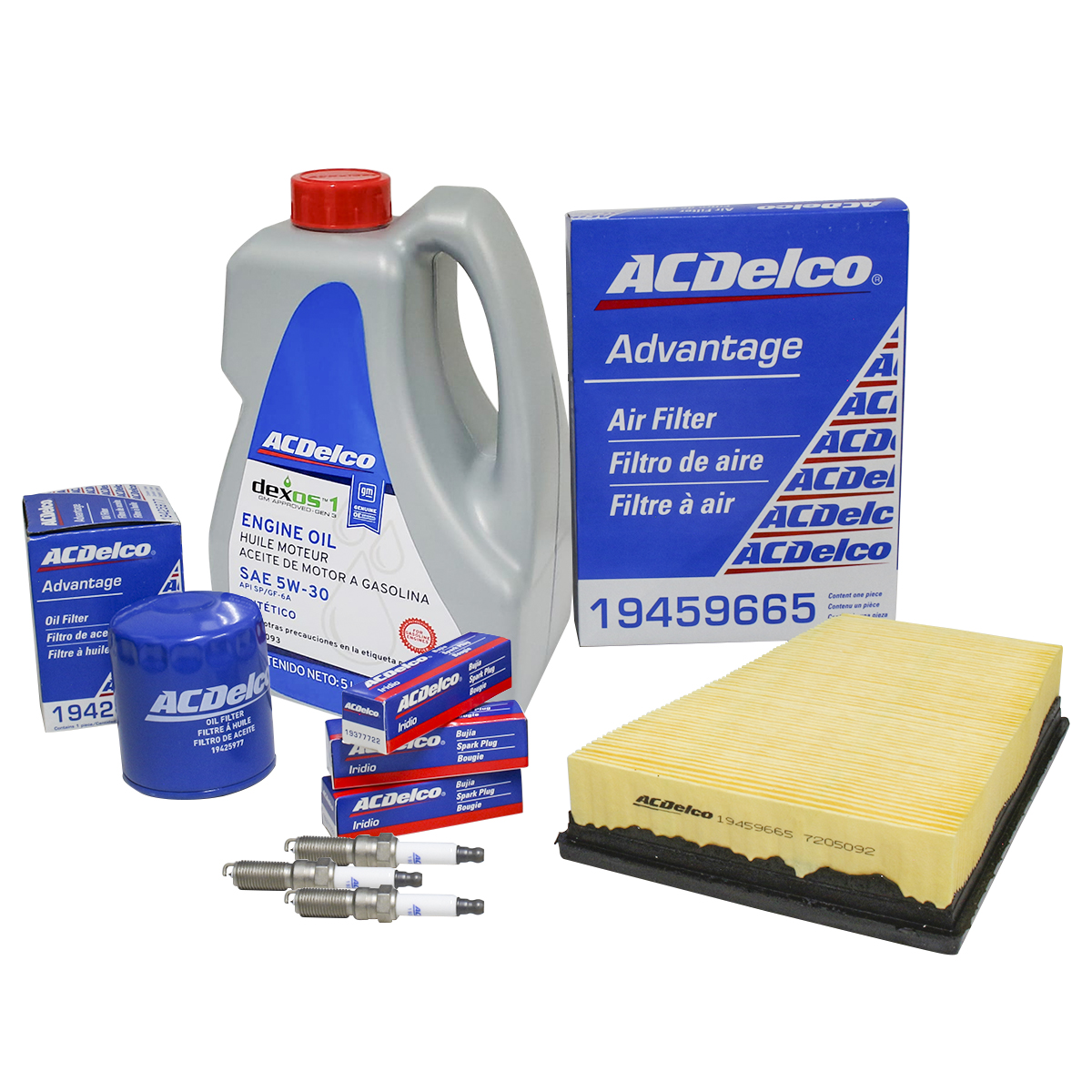 KIT AFINACION 5W30 ONIX TRACKER 