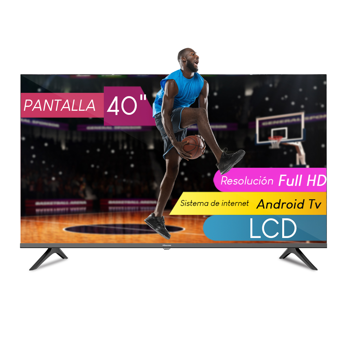 Combo Pantalla Hisense 40" + Tab A7 Lite Silver