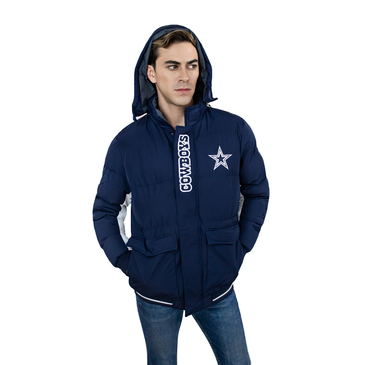 Chamarra Para Caballero Dallas Cowboys Marca Nfl 100% Original