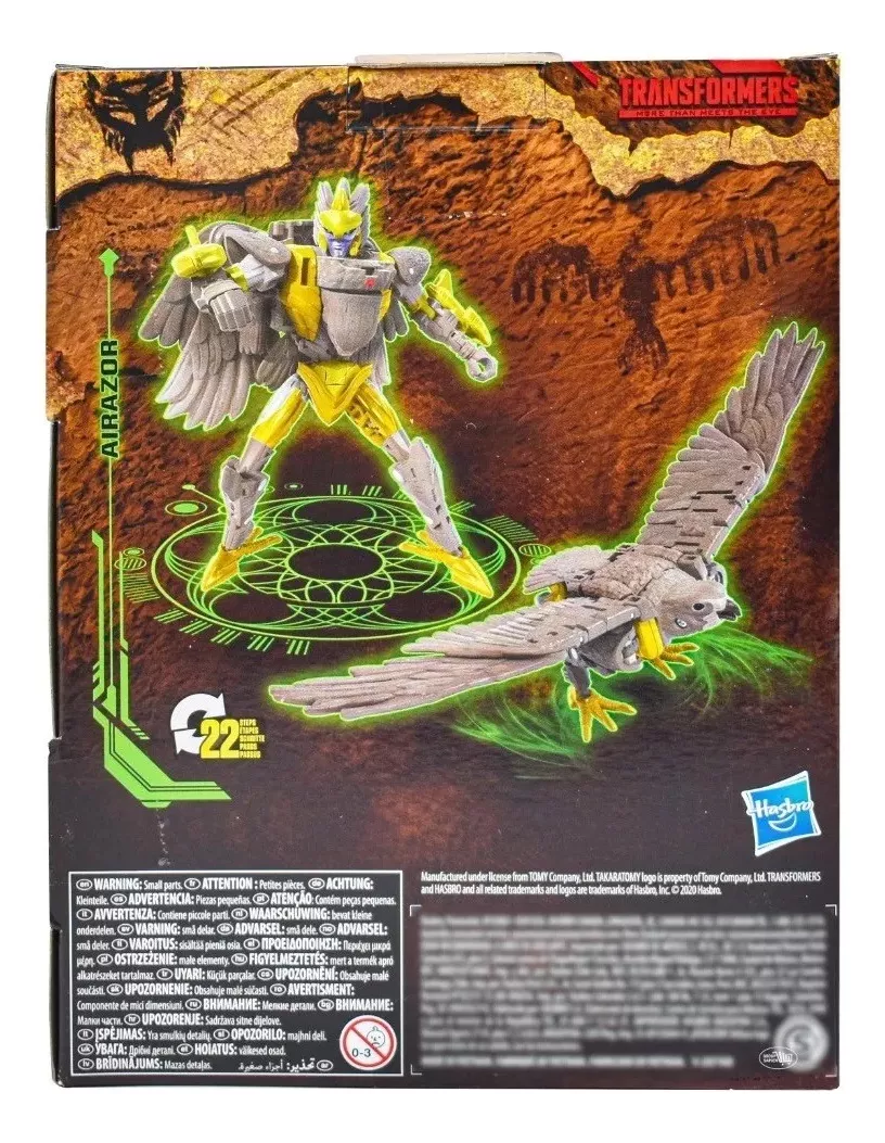 Transformers Kingdom War For Cybertron 15cm Hasbro airazor, slammer, blackarachnia o pipes