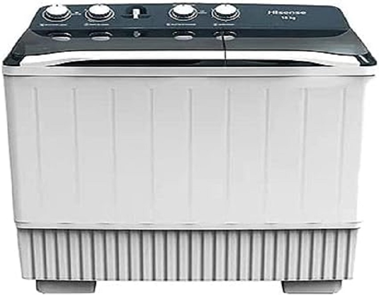 Lavadora Semiautomática Hisense WSA1801P Doble Tina 18 Kg