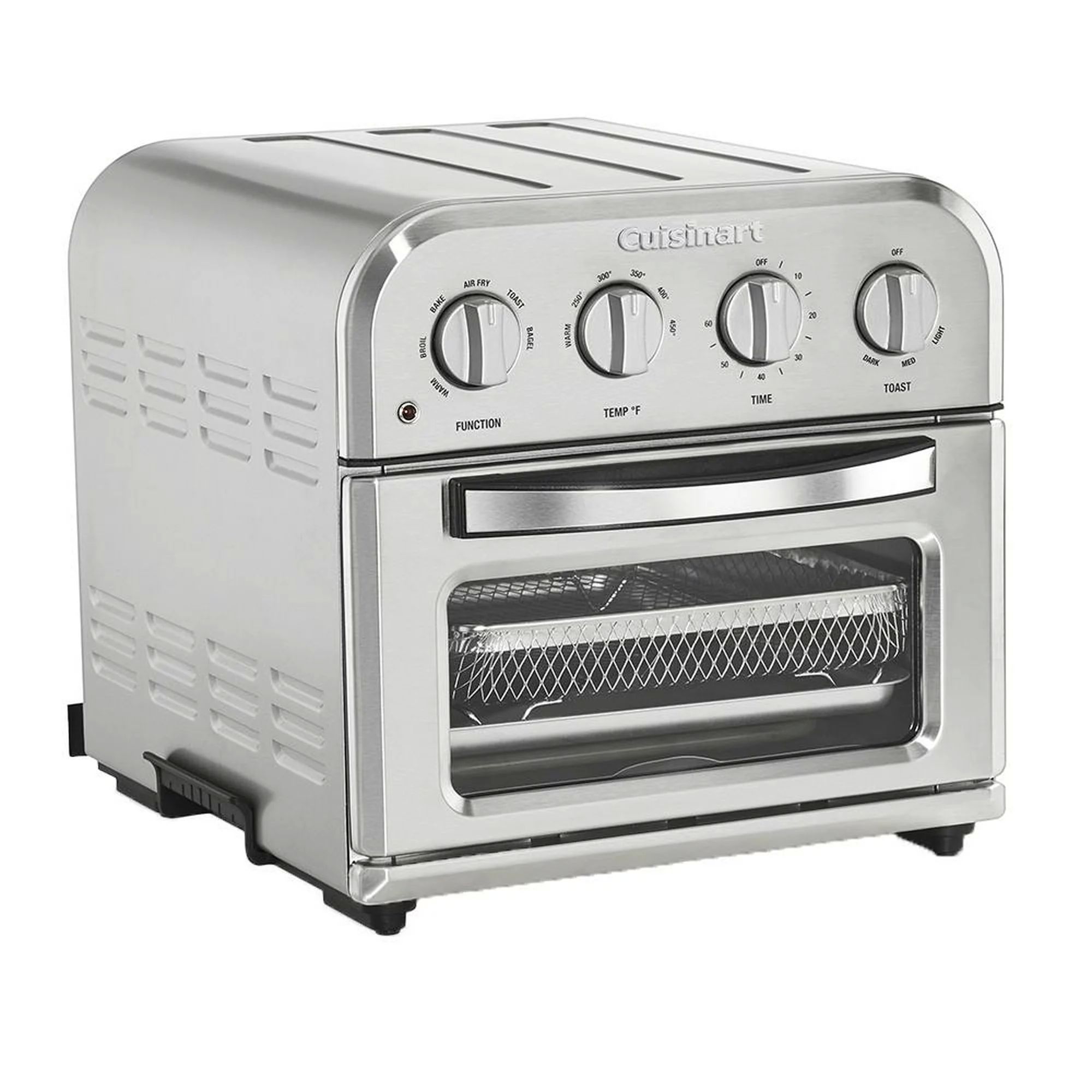 Horno Cuisinart Air Fryer Compacto Plateado