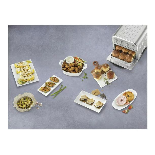 Horno Cuisinart Air Fryer Compacto Plateado