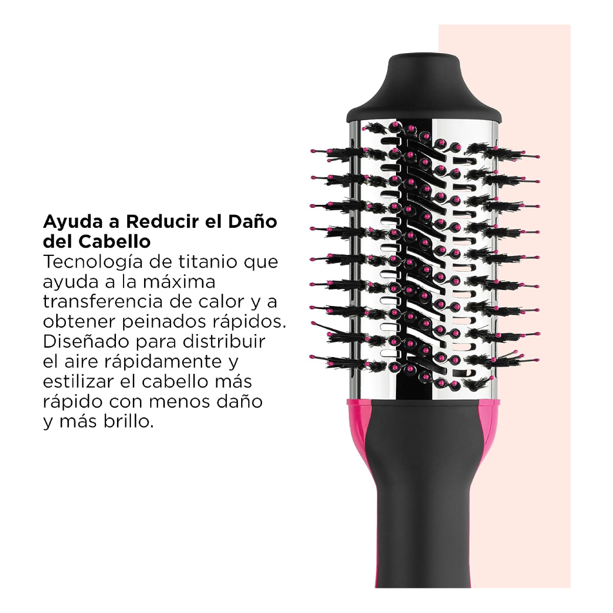 Revlon One-Step Secador Y Voluminizador Titanium Max Edition