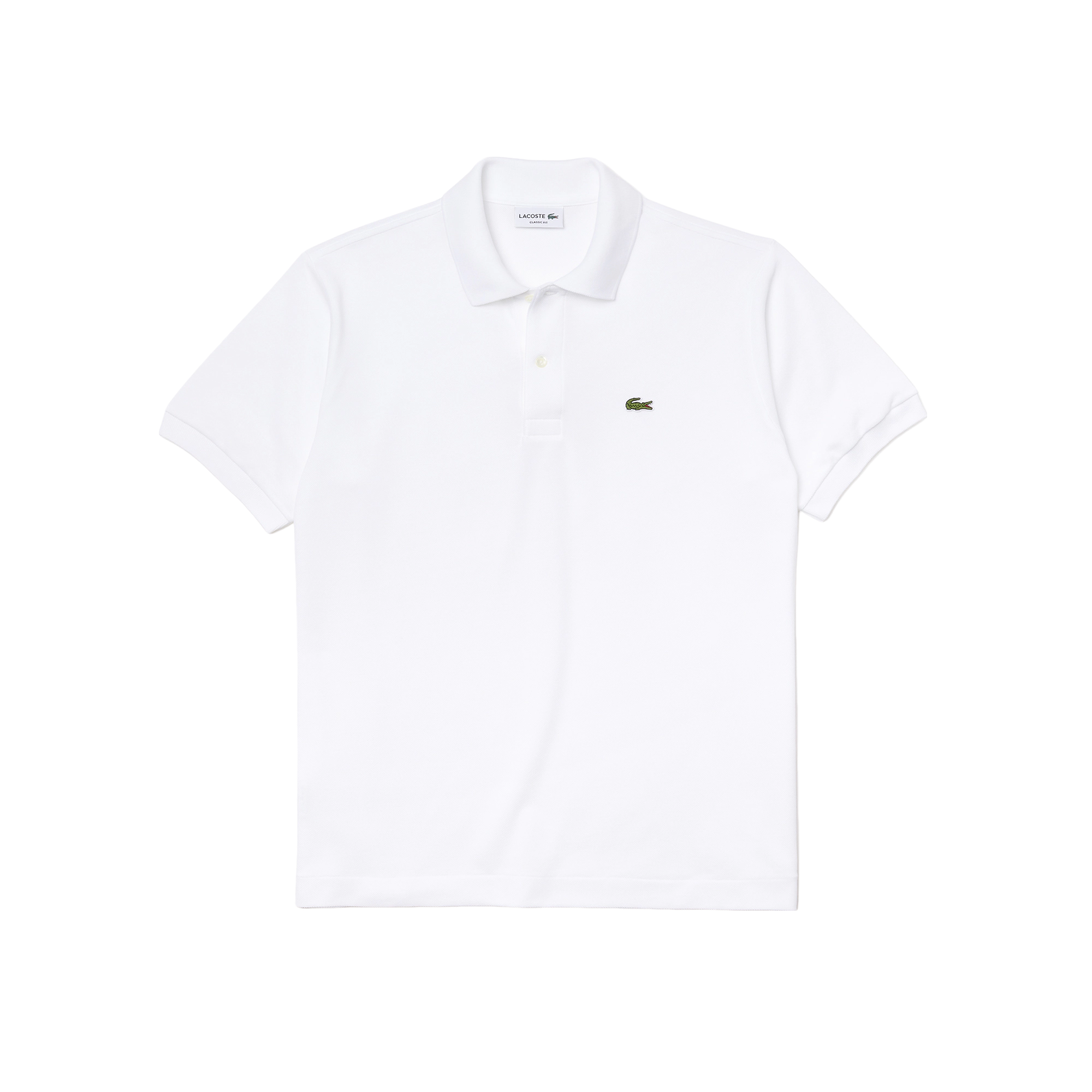Playera Manga Corta Lacoste Tipo Polo color blanco