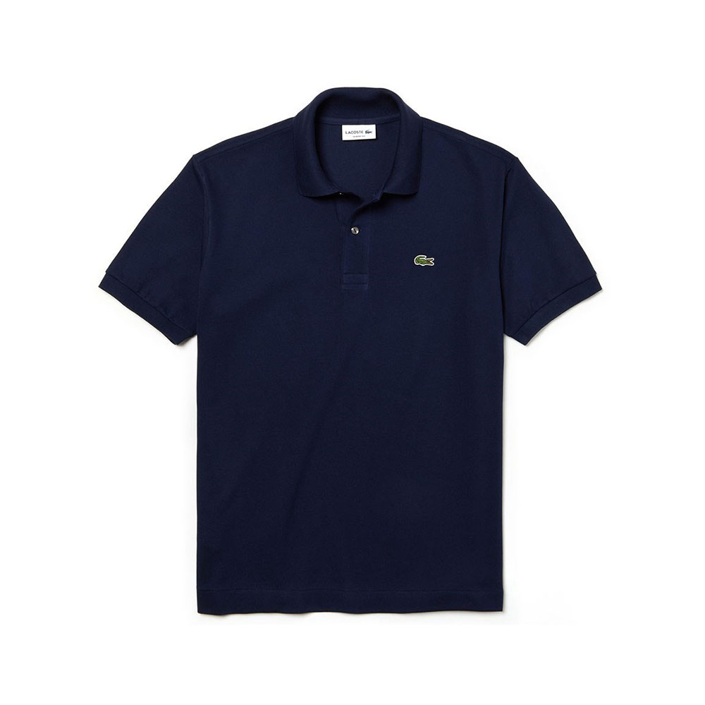 Playera Manga Corta Lacoste Tipo Polo Color Azul Marino