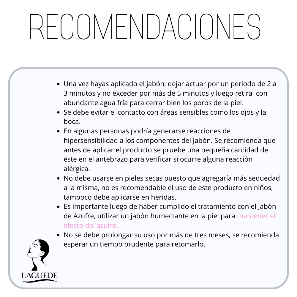 Kit Anti-acné Laguede Despigmentante Crema Día + Gel Noche + Jabón Azufre    