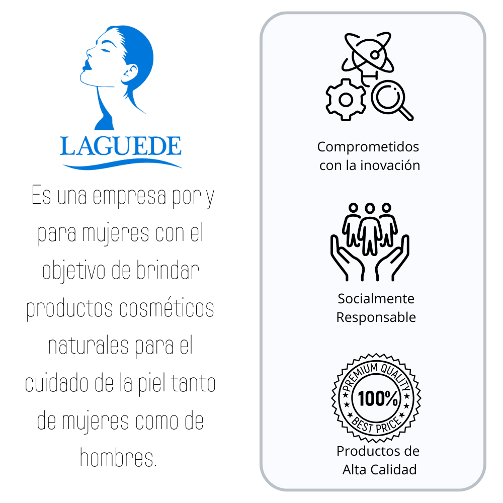 Kit Anti-acné Laguede Despigmentante Crema Día + Gel Noche + Jabón Azufre    