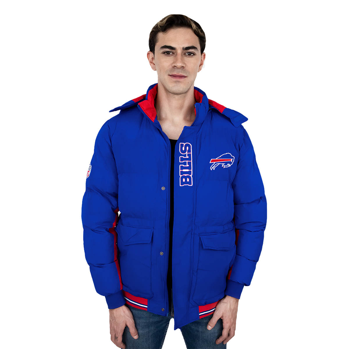 Chamarra Para Caballero Buffalo Bills Marca Nfl 100% Original